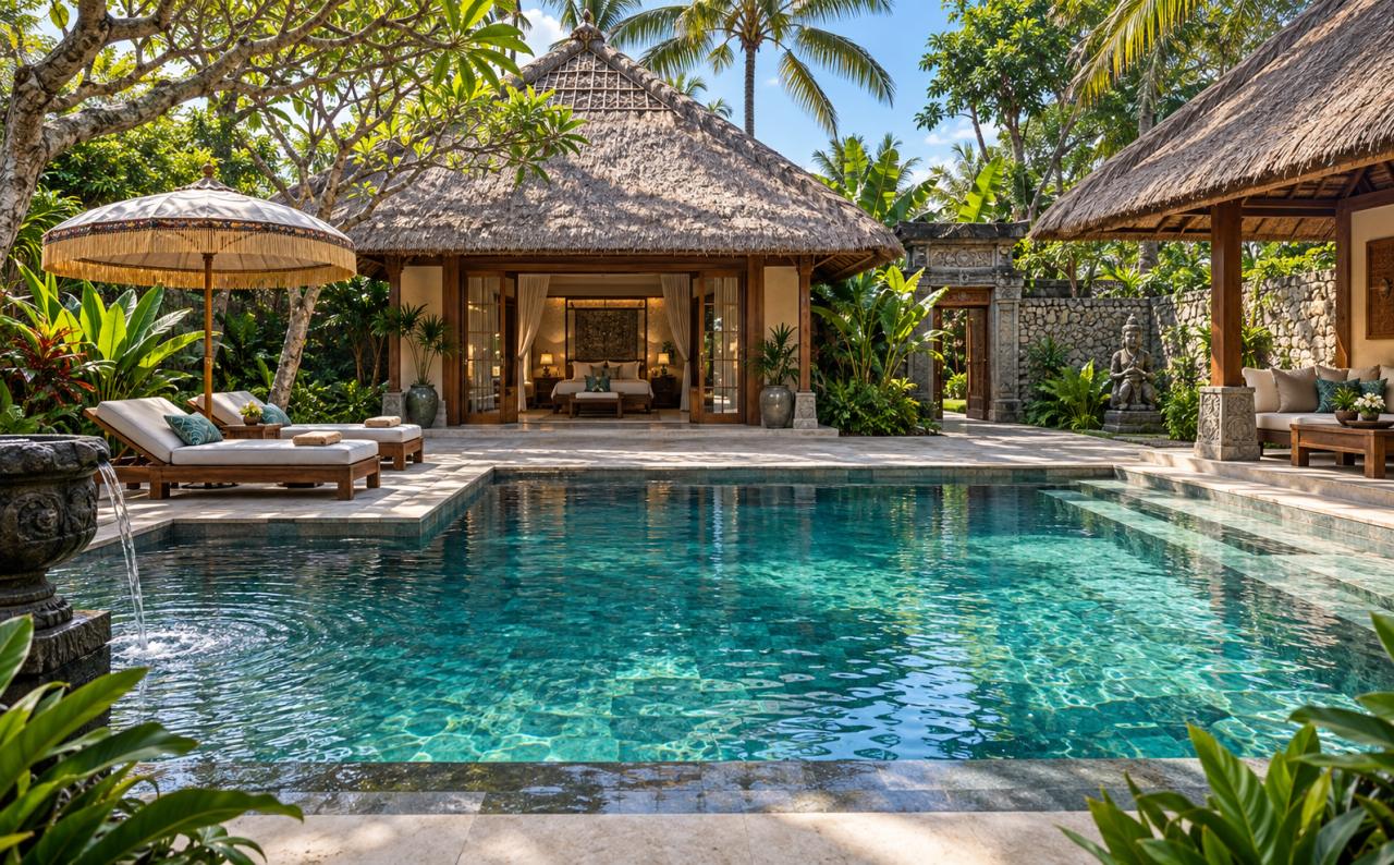 Private pool villa